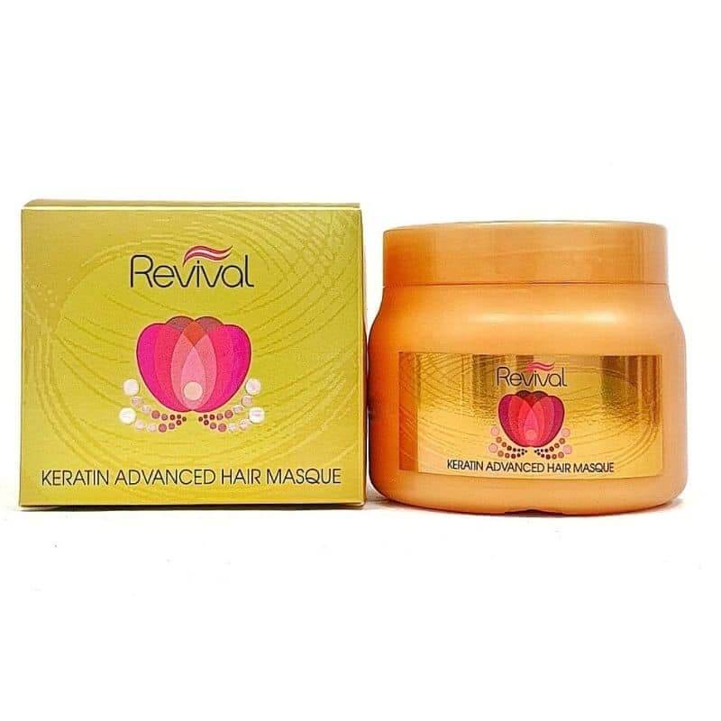 מסכה קרטין לשיער יבש רביבל