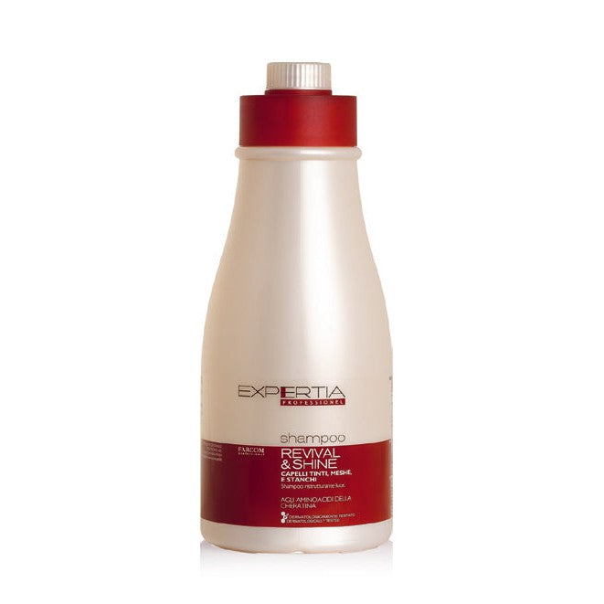אקספרטיה שמפו שיין לשיער צבוע מגן ומאריך את עוצמת הצבע והברק