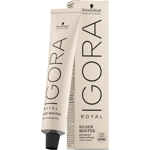 איגורה רויאל סילבר וויט צבע גוון עם בסיס לשיער אפור/כסוף/לבן שווארצקופף