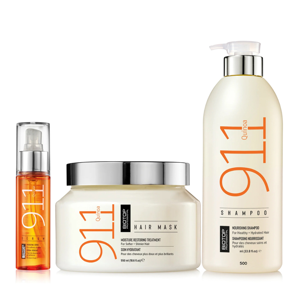 ביוטופ 911 מארז קינואה לשיער דק