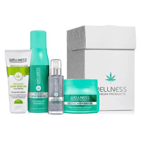 מארז טיפוח ושיקום לשיער מתולתל ויבש וולנס