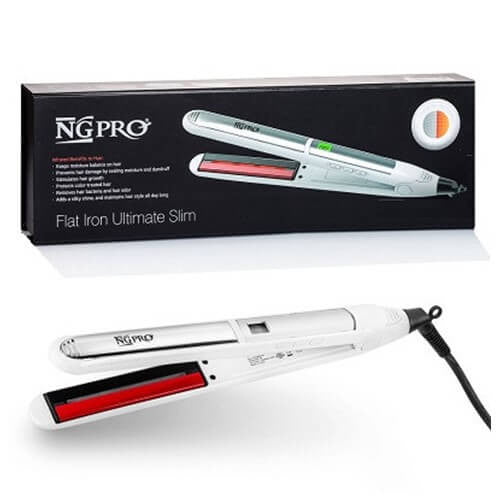 מחליק שיער צר SLIM NG PRO טיטניום גדעון NG-59 אינפרא אדום