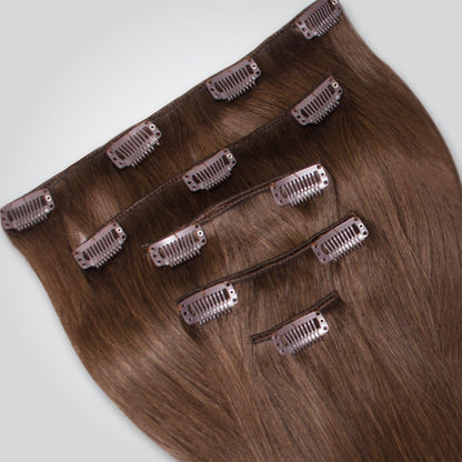 תוספת שיער קליפסים ארוך במיוחד