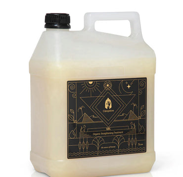 ג׳ל החלקה אורגנית קלאופטרי לשיער קשה, עבה ומתולתל