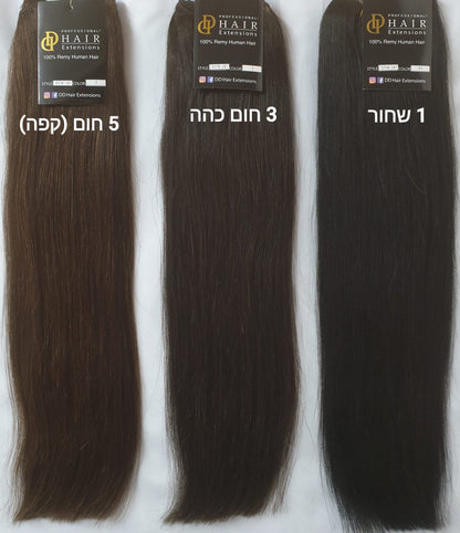 תוספת שיער ״קוקו הלבשה״ לתסרוקת אסופה