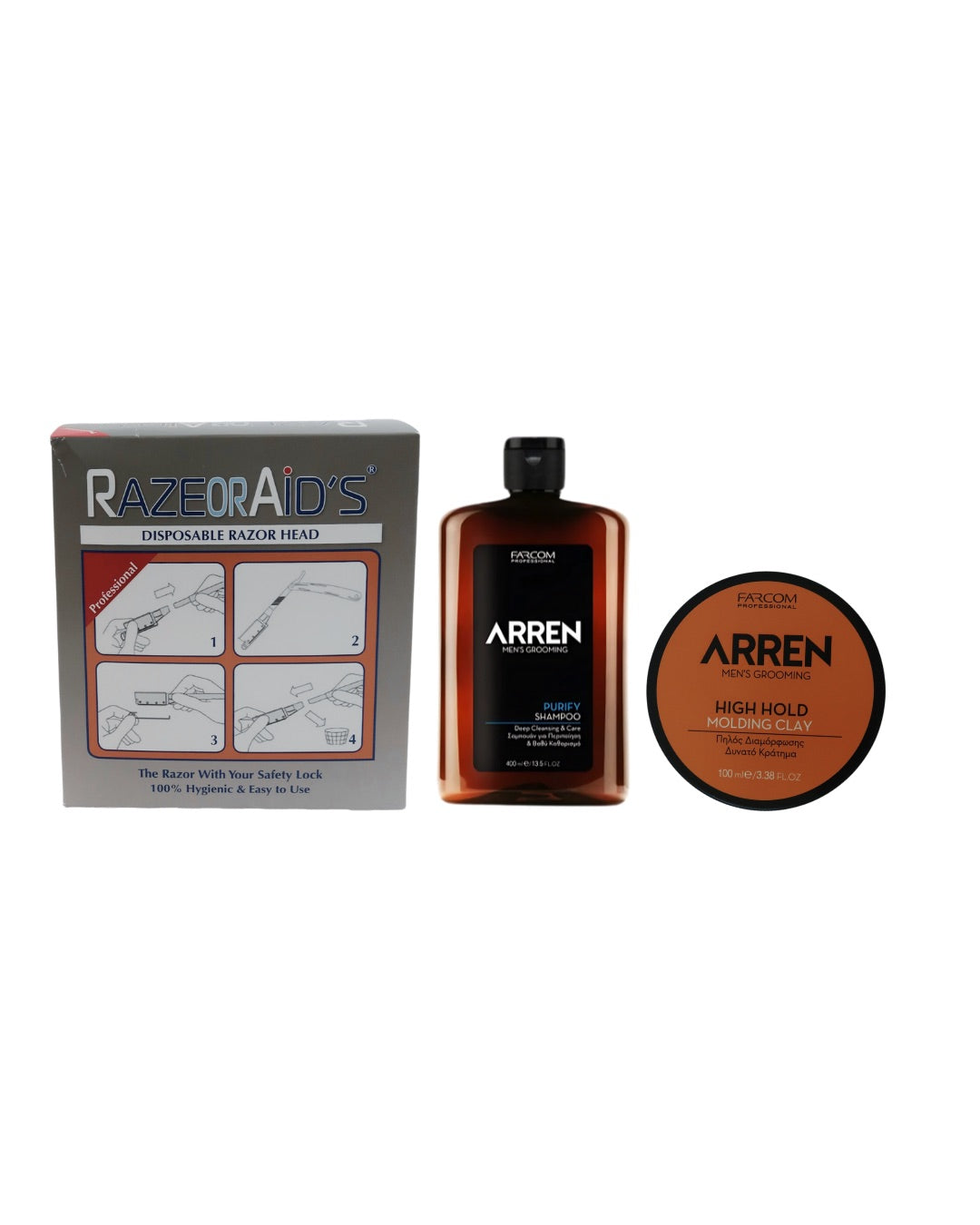 מארז ארן עיצוב וטיפוח לגבר