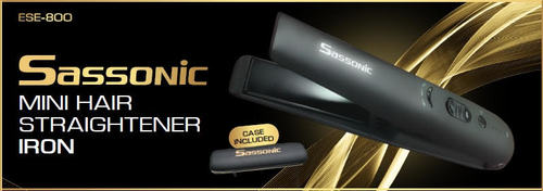 מחליק שיער אלחוטי SASSONIC ESE-800