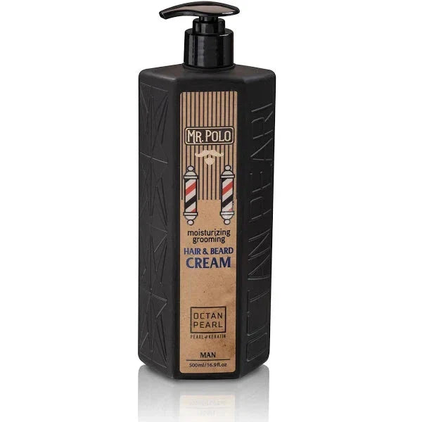 אוקטן קרם לחות לעיצוב השיער והזקן לגבר